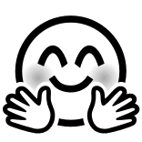 🤗 black, solid, background, empty, dark whatsapp sticker