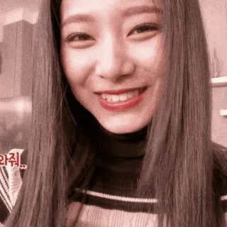 😻 와쥑.. woman, smile, happy, portrait, girl, korean telegram sticker