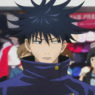 💫 Megumi Fushiguro Jujutsu Kaisen anime, manga, Megumi Fushiguro, Jujutsu Kaisen telegram sticker