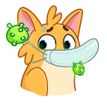 Orangino telegram stickers