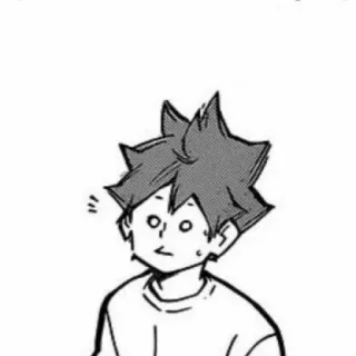 🖇 Hinata Haikyuu!! อนิเมะ, มังงะ, Haikyuu, ฮินาตะ, โชเน็น telegram sticker