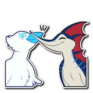🐦 You cartoon, animals, cute, birds telegram sticker