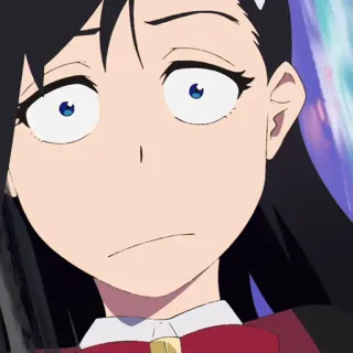 🔮 Anime, Dibujos animados, Chica, Personaje, Retrato telegram sticker