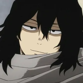😊 Shota Aizawa My Hero Academia anime, my hero academia, shota aizawa, eraserhead, teacher, pro hero telegram sticker