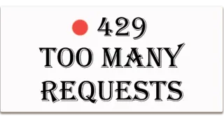😖 429
TOO MANY
REQUESTS fout, 429, te veel verzoeken, HTTP-statuscode telegram sticker