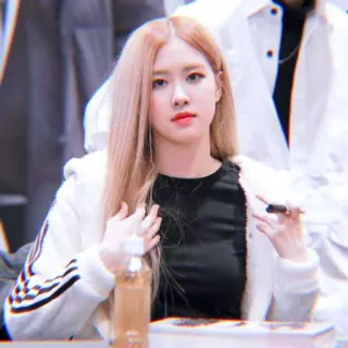 🧁 Rose kpop, sänger, rose, blackpink, frau, promi telegram sticker
