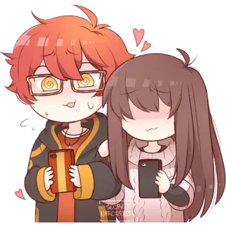 😓 SECRET
NARCISSIS couple, chibi, cartoon, love, cute, artwork, characters telegram sticker