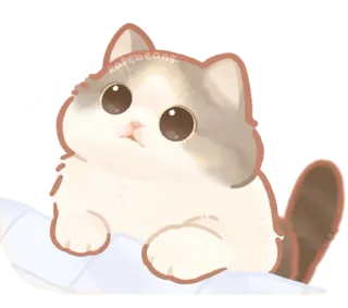 🐾 korebeans 猫, かわいい, 動物, 漫画, カワイイ telegram sticker