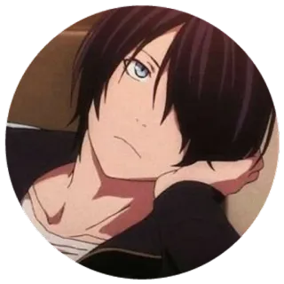 🥱 Yato Noragami 动漫, 夜斗, 野良神, 神, 漫画, 角色 whatsapp sticker