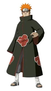 😦 Pain Naruto ペイン, ナルト, アニメ, キャラクター, 暁, 忍者 telegram sticker