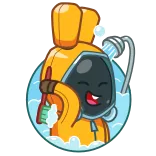 Rad Bunny telegram stickers