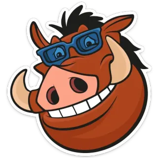 Тимон и Пумба :: @TgSticker whatsapp stickers