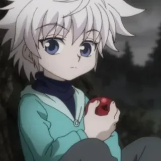 😇 Killua Zoldyck Hunter x Hunter Anime, Killua, Hunter x Hunter, Shonen, Cartoon telegram sticker