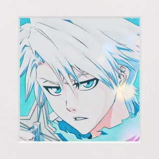 ✨ Hitsugaya Toshiro Bleach Anime, Bleach, Hitsugaya Toshiro, Toshiro Hitsugaya, Capitano, Shinigami, Manga telegram sticker