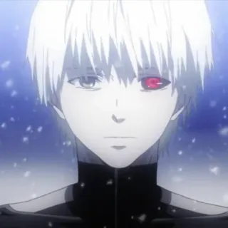 😕 Ken Kaneki Tokyo Ghoul Anime, Ghoul, Ken Kaneki, Tokyo Ghoul, Charakter, Manga, Einäugiger Ghoul telegram sticker