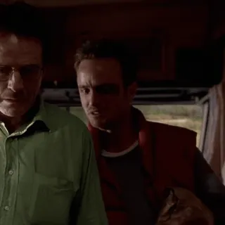 🚬 Walter White and Jesse Pinkman Breaking Bad Breaking Bad, Walter White, Jesse Pinkman, TV series, Heisenberg, AMC, drama telegram sticker