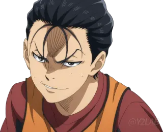 😈 Anime, Desenho animado, Expressão facial, Personagem, Retrato telegram sticker