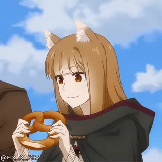 😋 Holo Spice and Wolf whatsapp sticker