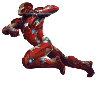 🏃 Iron Man アイアンマン, マーベル, スーパーヒーロー, アベンジャーズ, アーマー telegram sticker