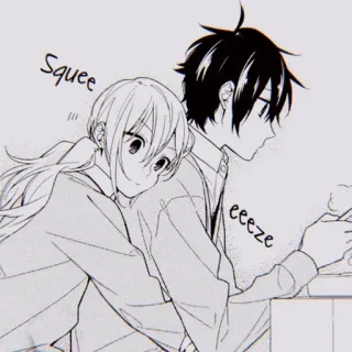 🖤 Squee
eeeze Anime, Paar, Manga, Romantik, Süß telegram sticker