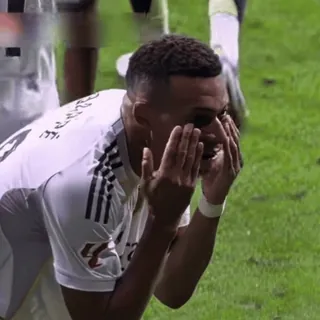 🔵 Kylian Mbappe Real Madrid MBAPPE whatsapp sticker