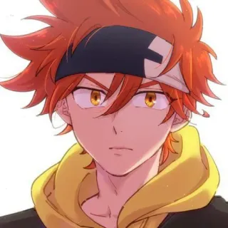 😐 Anime, Mangá, Personagem, Retrato, Desenho, Desenho Animado telegram sticker