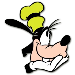 😁 Goofy cartone animato, Disney, Goofy, personaggio, cane telegram sticker
