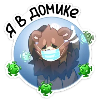 Медвежутка :: @stickroom whatsapp stickers