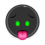 🥵 Emoji, Chory, Obrzydliwy, Wymioty, Wyczerpany, Twarz, Wyraz telegram sticker