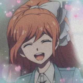 🌟 アニメ, 漫画, 女の子, 笑顔, 幸せ, かわいい whatsapp sticker
