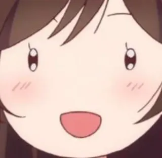 🌸 Anime, Kreskówka, Słodkie, Dziewczyna, Naklejka telegram sticker