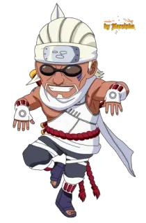 🌀 Killer Bee Naruto anime, ninja, character, killer bee, naruto, manga telegram sticker