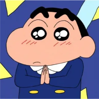 ❤ Shin-chan Crayon Shin-chan อนิเมะ, การ์ตูน, ตัวละคร, เครยอนชินจัง, น่ารัก, คำขอ telegram sticker