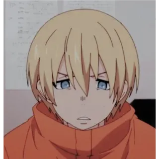 🙂 Anime, Jongen, Personage, Illustratie whatsapp sticker