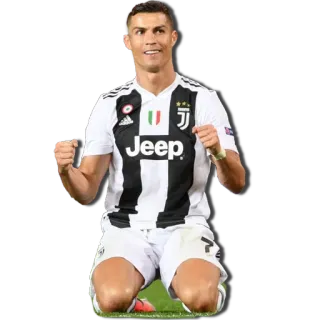 🙌 Cristiano Ronaldo voetbal, speler, viering, atleet telegram sticker