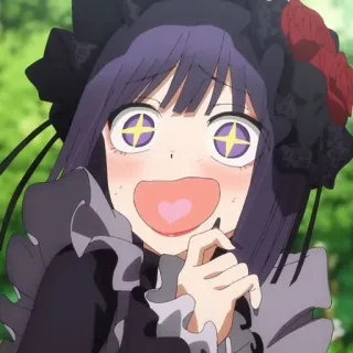 🥟 Marin Kitagawa My Dress-Up Darling anime, girl, cute, happy, cosplay telegram sticker