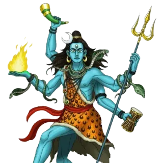 ✨ Shiva hindu, god, deity, shiva, religion, spiritual telegram sticker