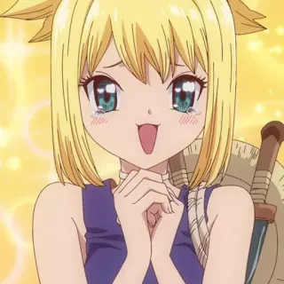 🧐 Suika Dr. Stone Anime, Dr. Stone, Suika, Personaje, Lindo, Feliz, Pelo rubio telegram sticker
