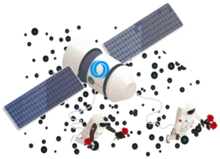 ✊ 衛星, 宇宙, テクノロジー, 軌道 telegram sticker