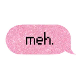 😒 meh. annoiato, indifferente, rosa telegram sticker
