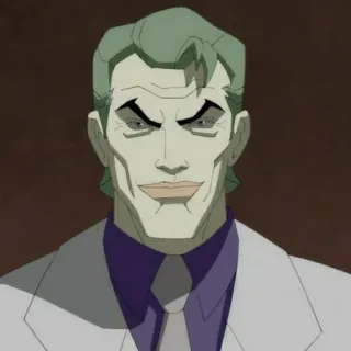 🦇 Joker Joker, DC Comics, villano, criminal, personaje de cómic telegram sticker