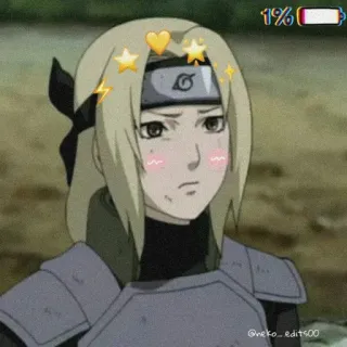 🥋 Tsunade Naruto tsunade, anime, cute, ninja, woman telegram sticker