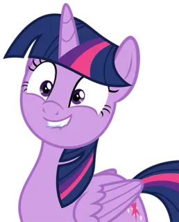 😂 Twilight Sparkle My Little Pony Pony, Cartoon, Glitzer, Süß, Freundschaft telegram sticker