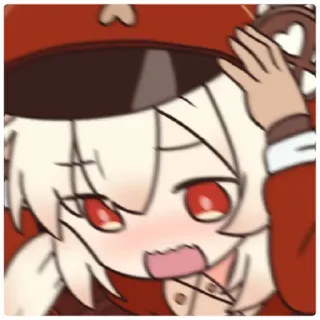 😁 Klee Genshin Impact anime, game, klee, genshin impact, cute telegram sticker