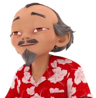 😌 Wang Cheng Miraculous: Tales of Ladybug & Cat Noir Dessin animé, Homme, T-shirt, Miraculous Ladybug telegram sticker
