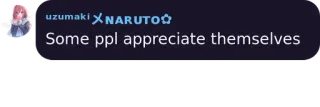 🌀 Some ppl appreciate themselves telegram sticker