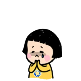 😰 悲しい, 泣く, アニメ, 漫画, 感情, 懇願 telegram sticker