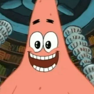 🍦 Patrick Star Spongebob Squarepants dessin animé, Spongebob, Patrick, étoile, drôle telegram sticker