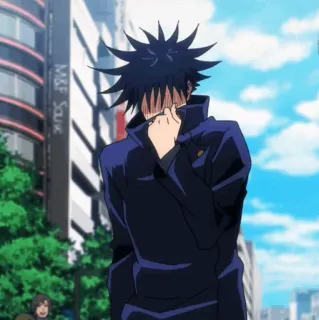 ♠️ Megumi Fushiguro Jujutsu Kaisen Anime, Manga, Zauberer, Megumi, Fushiguro telegram sticker