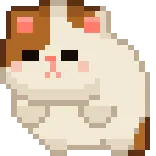 🙀 кот, животное, пиксель арт, милый, каваий whatsapp sticker